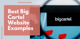 best big cartel website examples