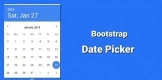 bootstrap date picker